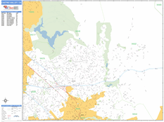 Castro Valley Digital Map Basic Style